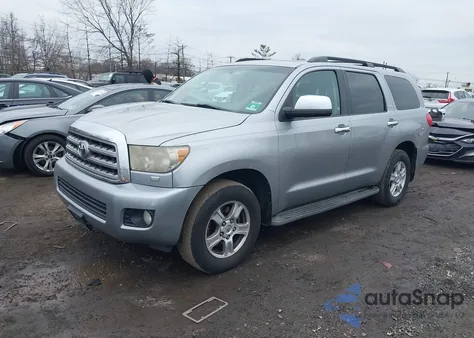 2008 Toyota Sequoia Limited 5.7L V8 z USA, uszkodzony, nr VIN 5TDBY68A68S020120